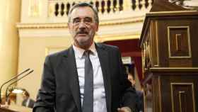 El presidente del Senado Manuel Cruz (PSOE) durante la constitución de la XIII Legislatura del Senado / EUROPA PRESS