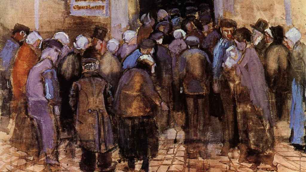 Los pobres y el dinero (1882) VICENT VAN GOGH