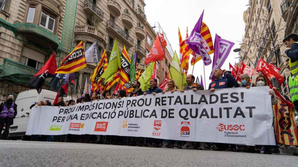 Manifestación profesores día 29 / LUIS MIGUEL AÑÓN (CG)