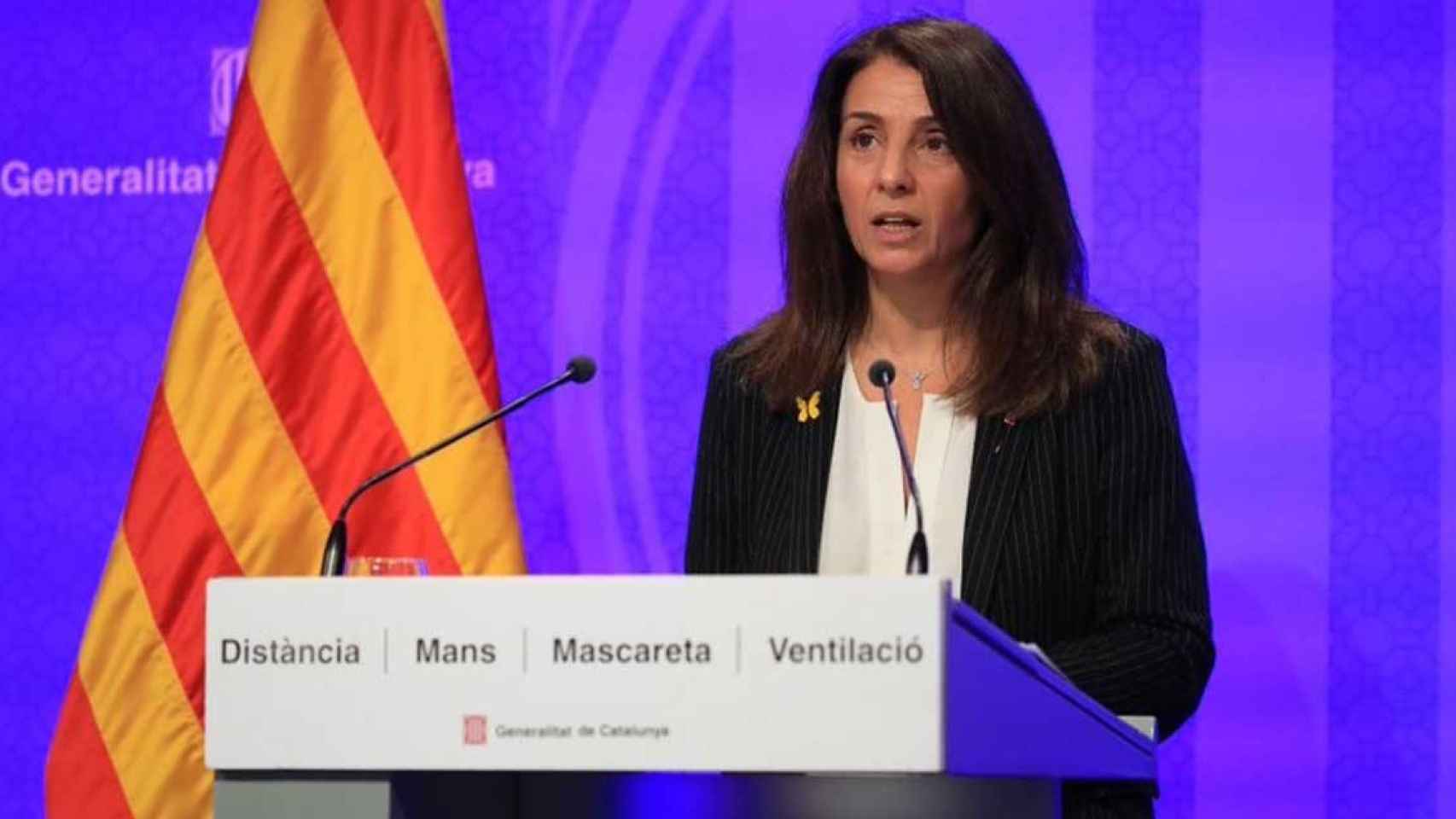 La alcaldesa de La Garriga y 'exconsellera' de Presidencia de la Generalitat, Meritxell Budó, en una imagen de archivo