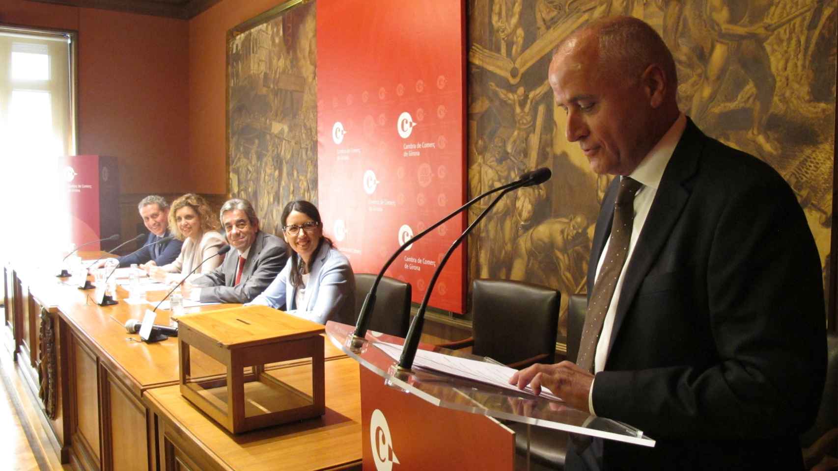 Jaume Fàbrega, presidente de la Cámara de Comercio de Girona / CAMBRA DE GIRONA