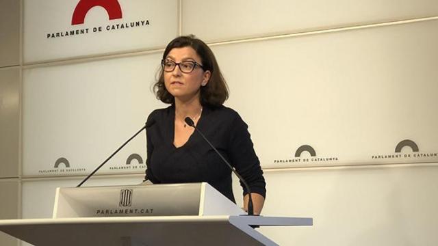 La portavoz del PSC Eva Granados valora la inadmisión de una ILP a favor de la ruptura unilateral / CG