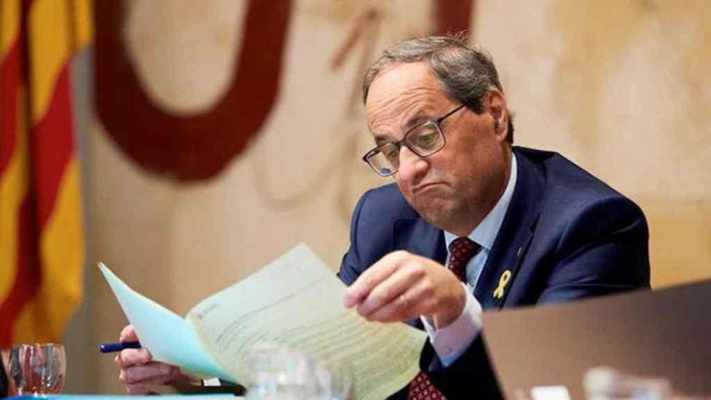 El presidente de la Generalitat, Quim Torra / EFE elogio