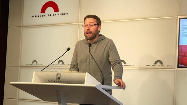 El diputado de la CUP Vidal Aragonès llama a la huelga general con motivo del juicio del 1-O / CG