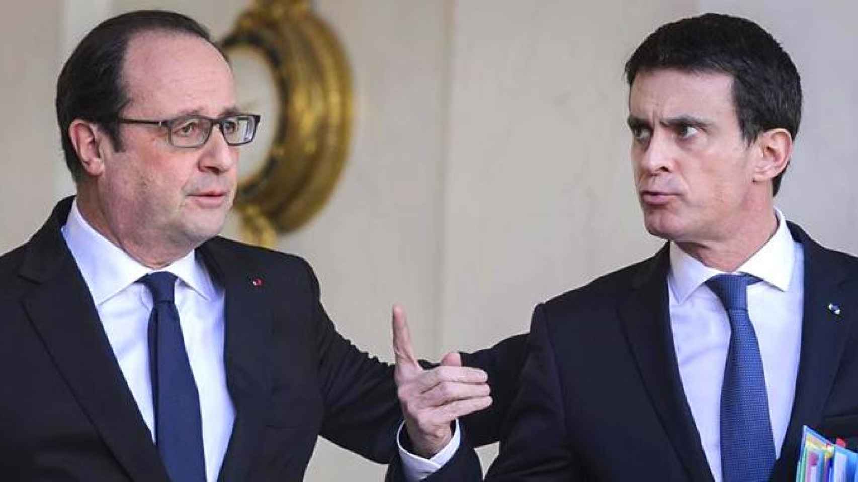 François Hollande (i) y Manuel Valls (d) en una imagen de archivo / EFE