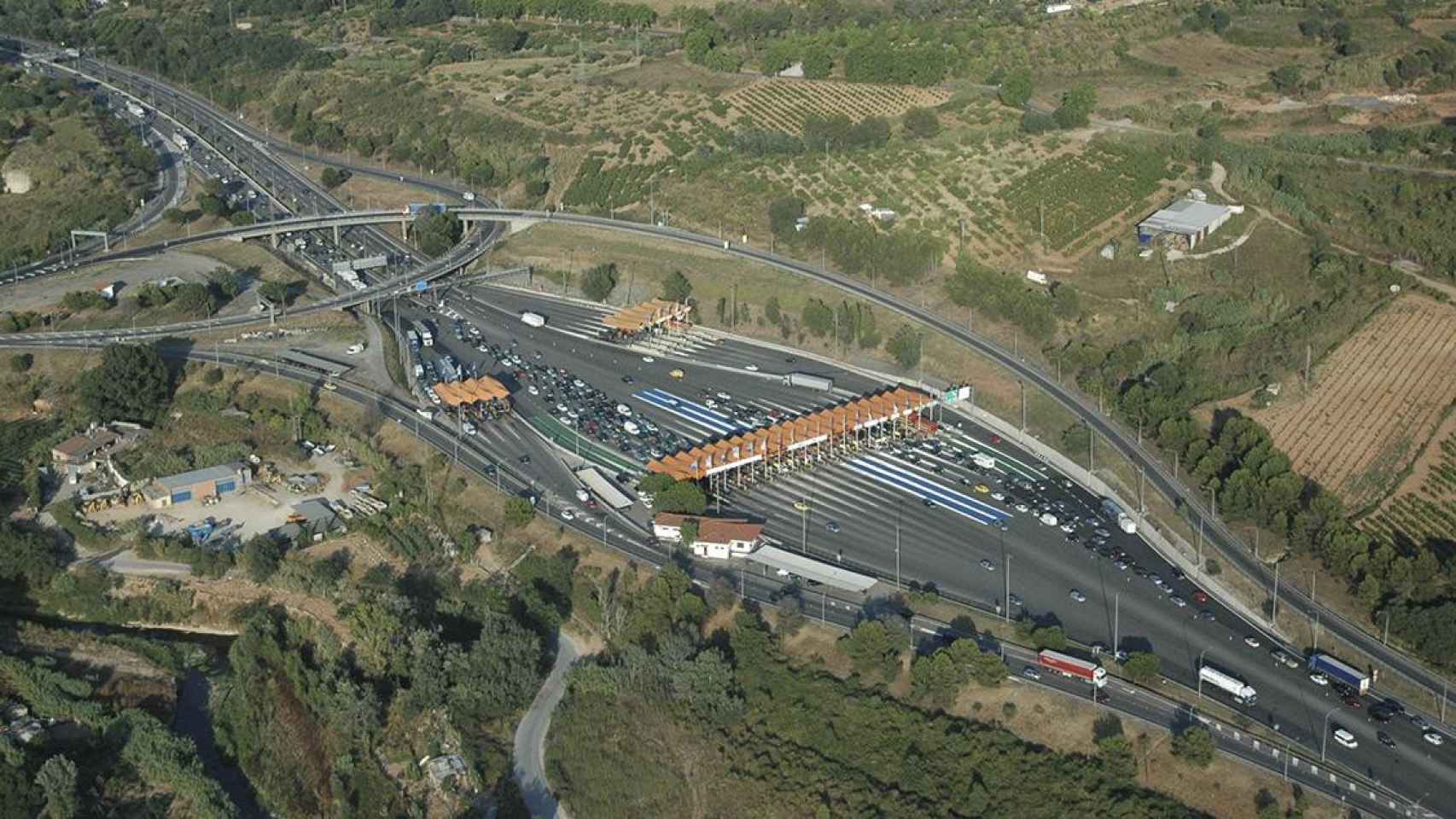 Uno de los peajes que hay en las carreteras catalanas / EP