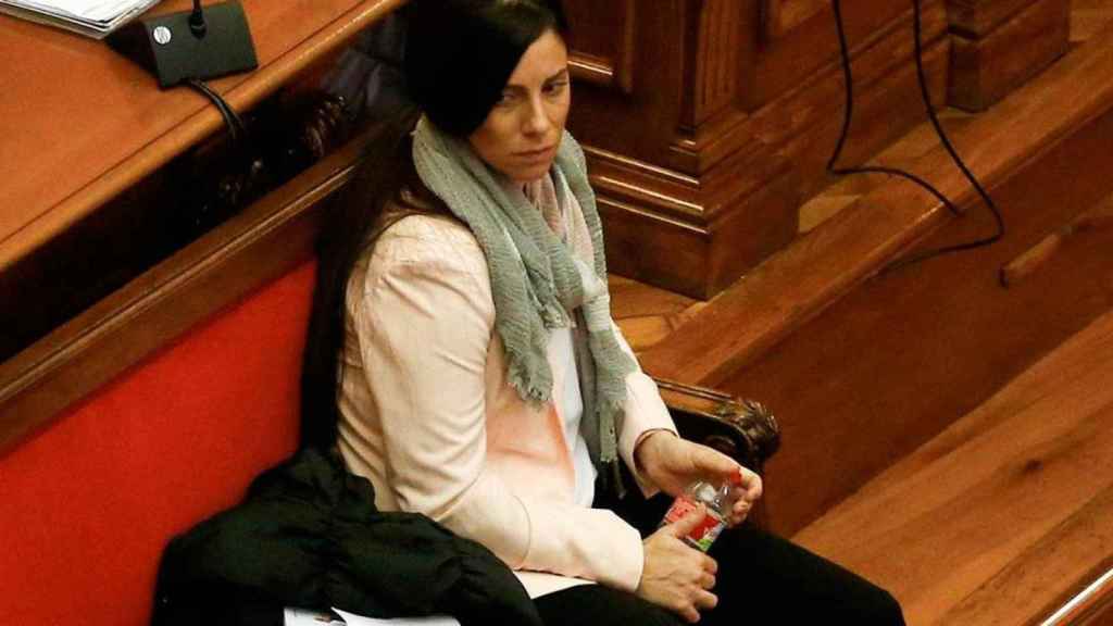 Rosa Peral durante el juicio por el crimen de la Guardia Urbana / EFE