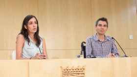 El delegado de Participación Ciudadana, Transparencia y Gobierno Abierto, Pablo Soto, junto a la concejala Rita Maestre en una foto de archivo.