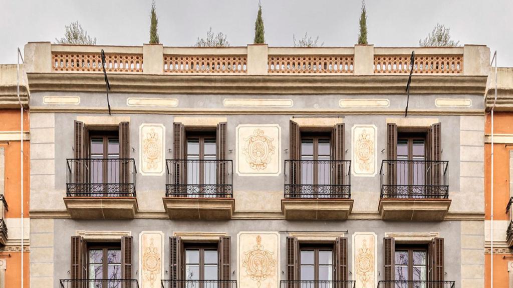 Fachada del hotel Antigua Casa Buenavista, situado en Ronda Sant Antoni y propiedad de la familia andorrana Monlleví / Cedida