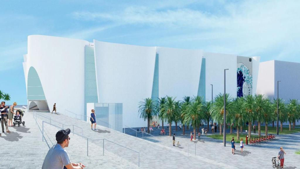 Recreación digital del Museo Hermitage de Barcelona, que construiría Toyo Ito / CG
