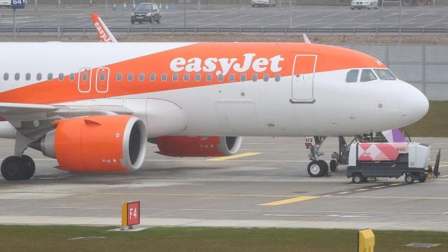 Avión de Easyjet, una de las compañías low cost / EP