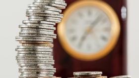 Monedas de oro y plata