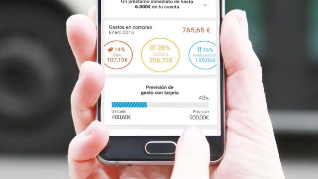 Una aplicación para realizar transferencias desde el móvil