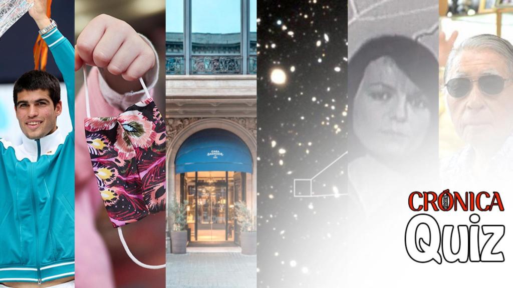 Carlos Alcaraz, las mascarillas y una nueva galaxia, en el quiz de Crónica Global