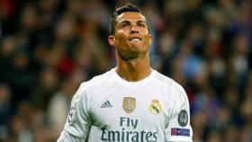 Cristiano se lamenta durante un partido