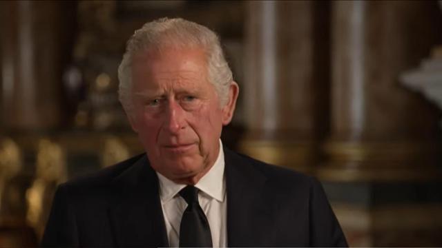 El rey Carlos III de Inglaterra