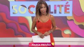 La presentadora María Patiño / MEDIASET