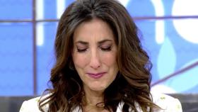 Paz Padilla se pone a llorar al recibir una llamada de su madre en 'Sálvame' / MEDIASET