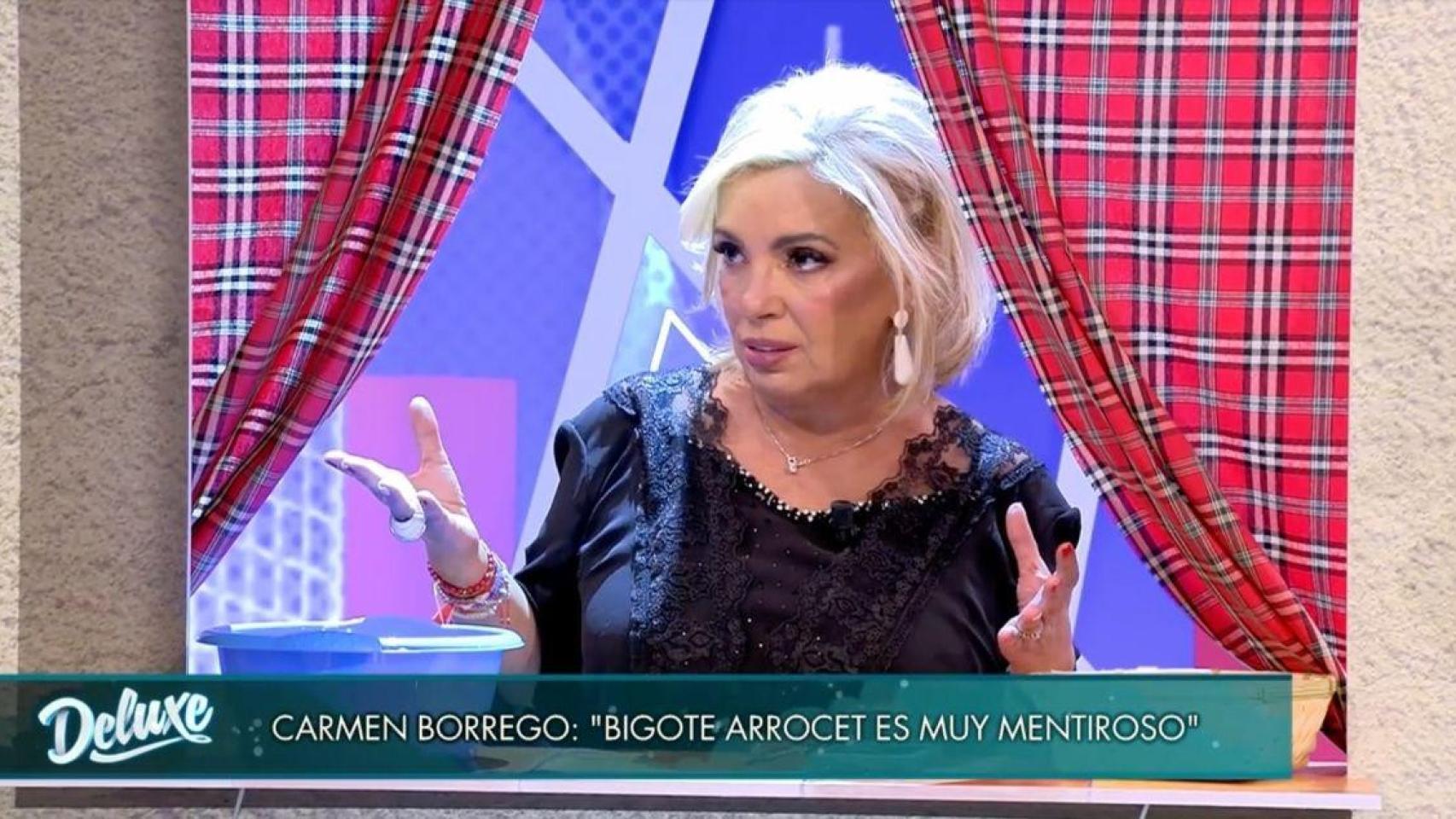 Carmen Borrego en el 'Deluxe' / MEDIASET