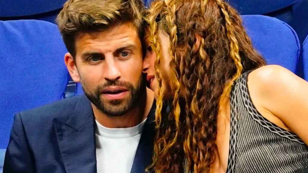 Gerard Piqué y Shakira durante la celebración del US Open en Nueva York / AGENCIAS