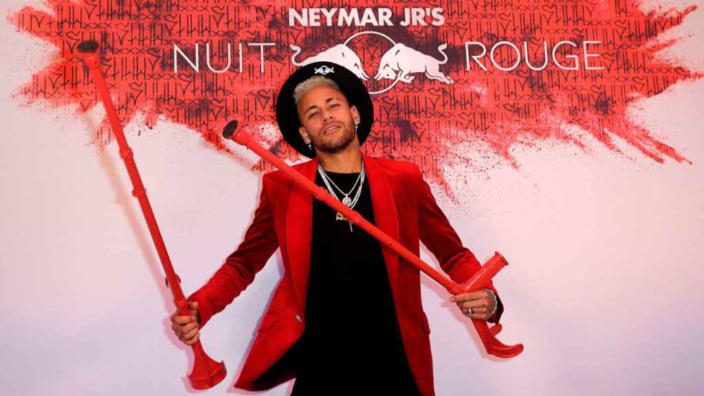 Neymar en su última fiesta de cumpleaños / REDES