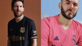 Leo Messi y Karim Benzema, presentando las nuevas equipaciones de Barça y Real Madrid | Culemanía