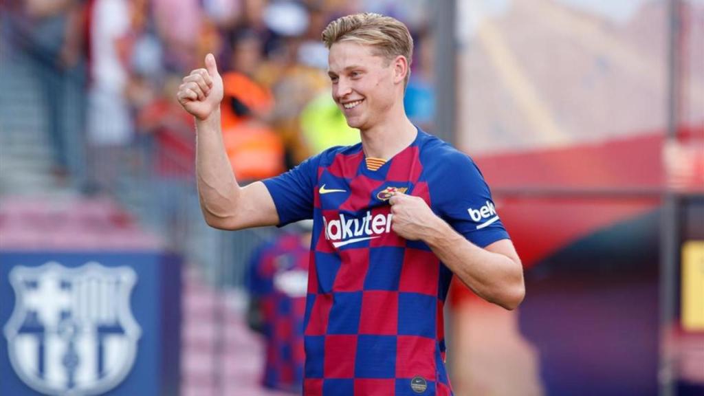 De Jong, en su presentación como jugador del Barça | FCB