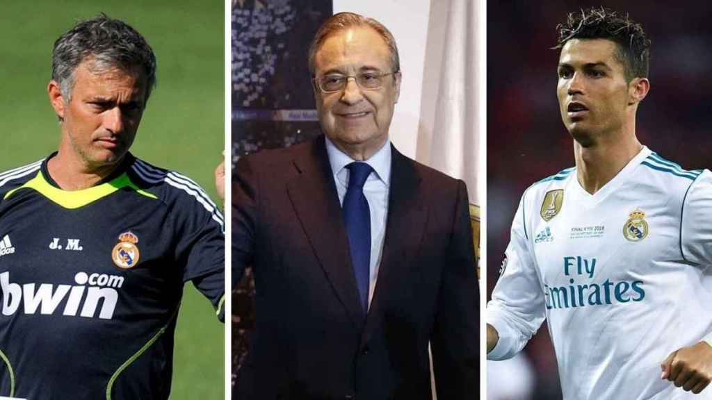 Mourinho, Florentino y Cristiano en un fotomontaje / Culemanía