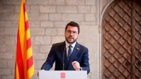 El presidente del Govern de la Generalitat, Pere Aragonès / EUROPA PRESS
