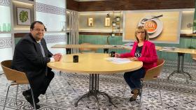 El 'conseller' de Interior Joan Ignasi Elena y la periodista Gemma Nierga en Cafè d’Idees, donde el republicano ha expresado sufrir una venganza por abandonar el PSC / TVE