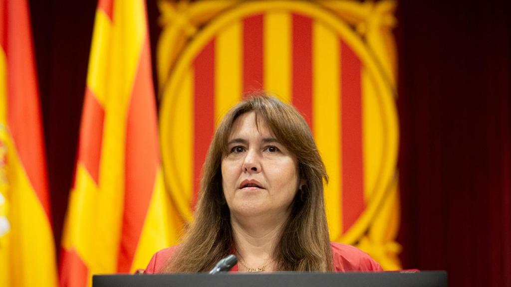 La presidenta del Parlament, Laura Borràs / EUROPA PRESS