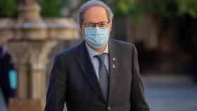 El 'president' de la Generalitat, Quim Torra, en el Palau de la Generalitat / EP
