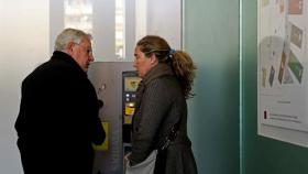 La exdirectora financiera del Palau de la Música Gemma Montull junto a su padre, el exdirector administrativo del Palau de la Música, Jordi Montull / EFE