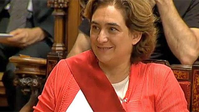 Ada Colau, alcaldesa de Barcelona