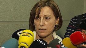La presidenta de la ANC, Carme Forcadell