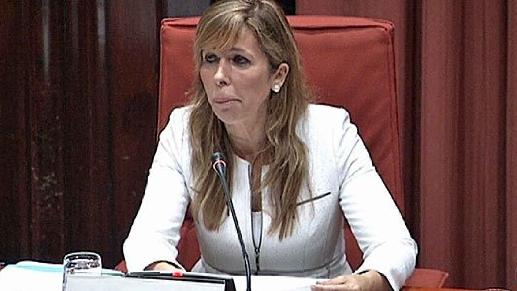 La presidenta del PP catalán, Alicia Sánchez-Camacho