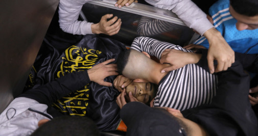 Asesinato a un palestino en Israel / EFE - Alaa Badarneh