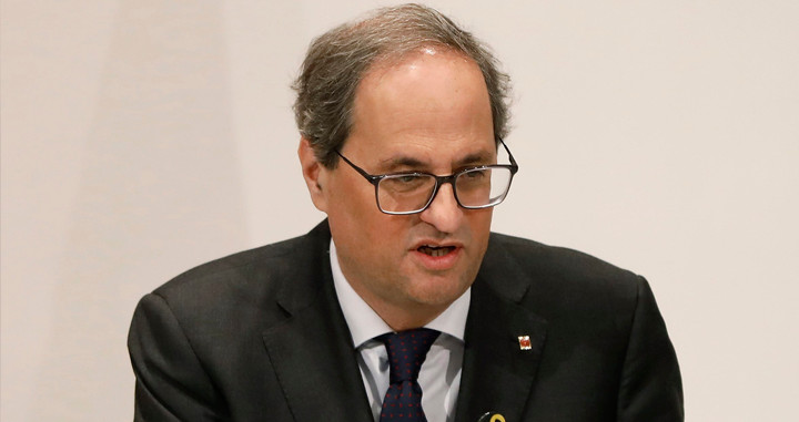 Quim Torra, actual presidente de la Generalitat de Cataluña / EFE