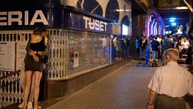 Imagen de la zona de ocio de la calle Tuset de Barcelona / EP