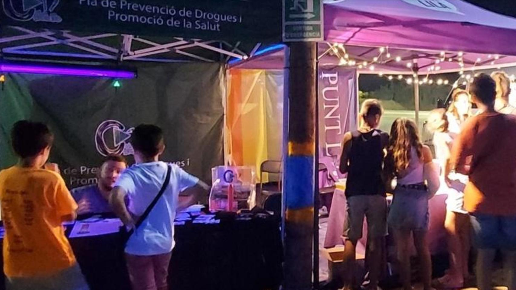 Punto lila en la fiesta mayor de La Garriga / AYUNTAMIENTO DE LA GARRIGA