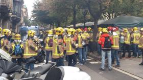 Manifestación de Bomberos de la Generalitat para reclamar más medios personales y materiales / EUROPA PRESS
