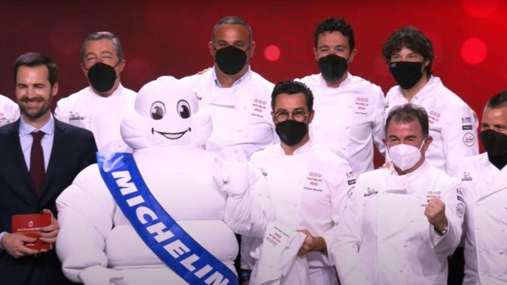 Los chefs galardonados en la Guía Michelin / CD