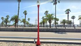 Vista del muelle Bosch i Alsina del puerto de Barcelona, donde ha aparecido el cadáver / GOOGLE MAPS