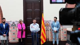Oriol Mitjà en la rueda de prensa de presentación del estudio / FLS