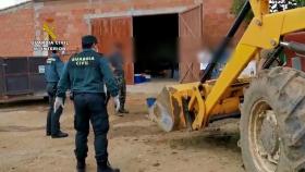 Imagen de la actuación de la Guardia Civil durante la matanza / Guardia Civil