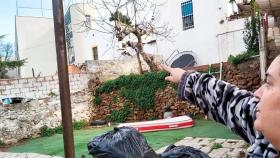 Imagen de una de las casas que expropiará parcialmente el Ayuntamiento de Barcelona en El Carmelo / CG