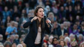 La portavoz de Unidas Podemos en el Congreso de los Diputados Irene Montero en un acto / EUROPA PRESS