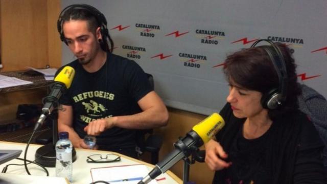 Rodrigo Lanza, acusado de asesinato, en una imagen de archivo durante una intervención ante los micrófonos de Catalunya Ràdio