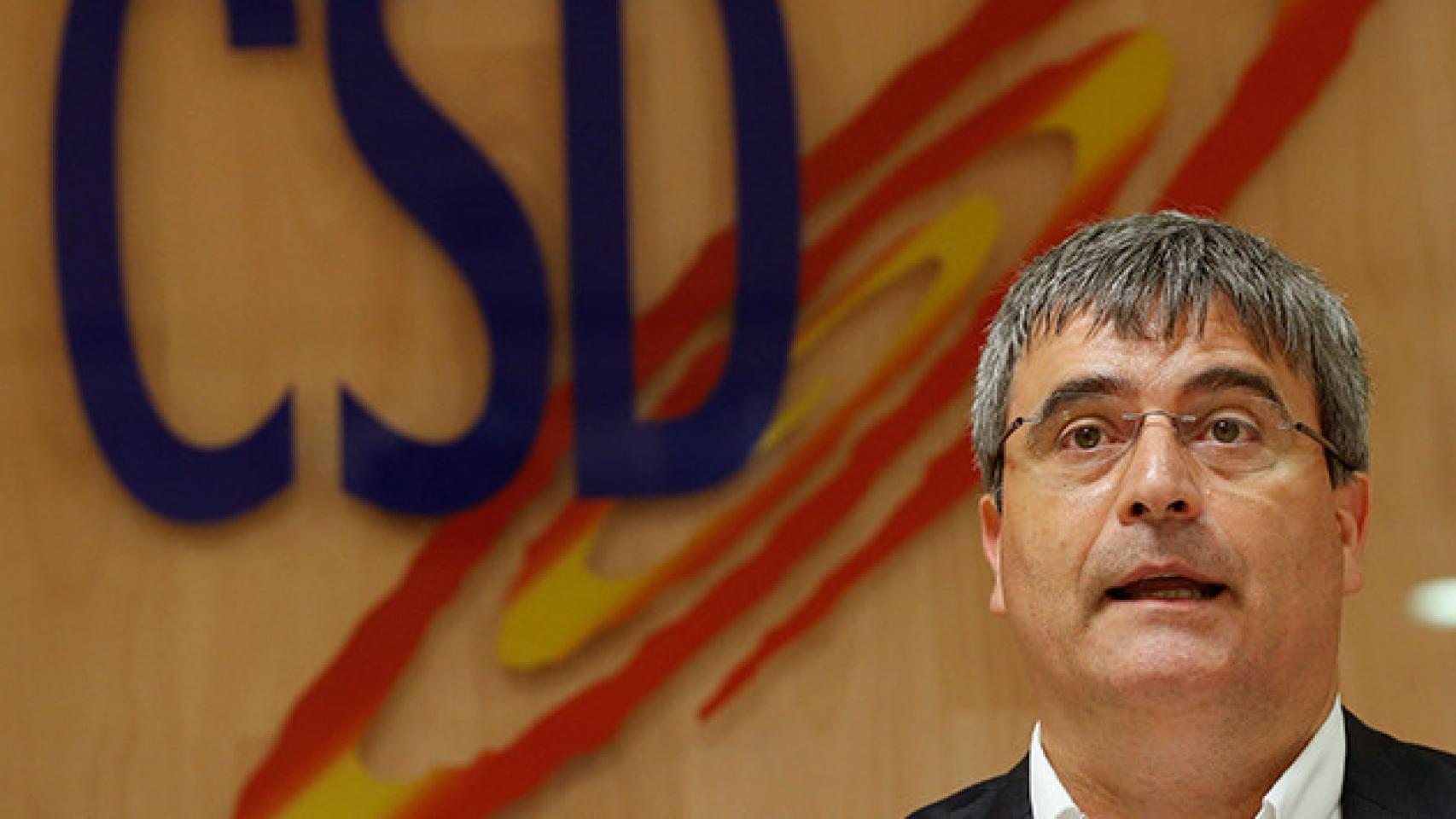 El presidente del CSD, Miguel Cardenal | EFE