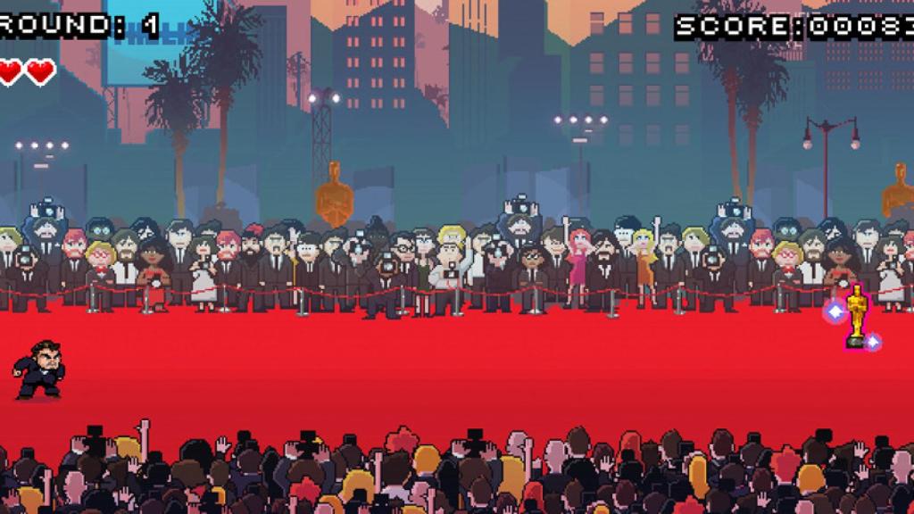 Videojuego Leo's Red Carpet Rampage: ayuda a DiCaprio a ganar su Oscar!.